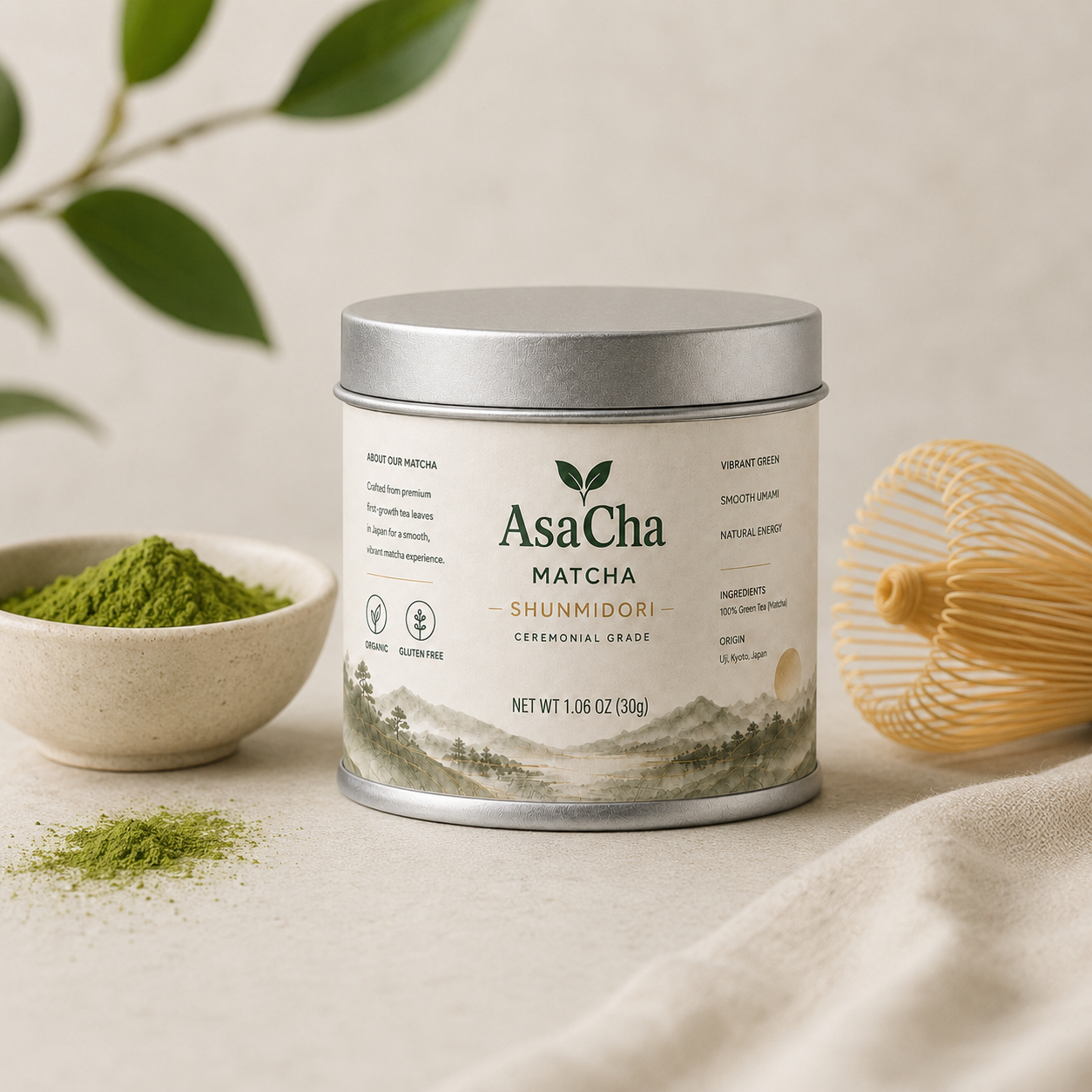 Asa Cha Shunmidori Matcha 30g